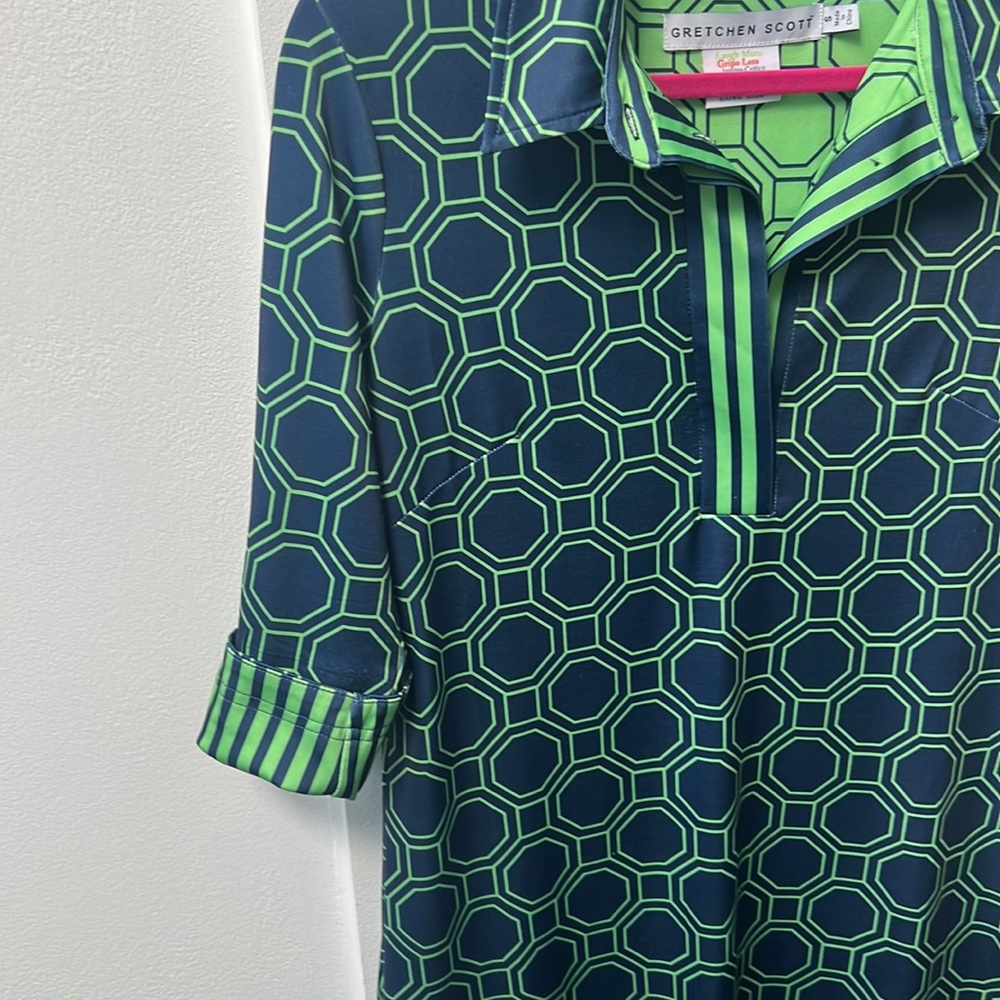Gretchen Scott Geometric Dress - Picture 5 of 7